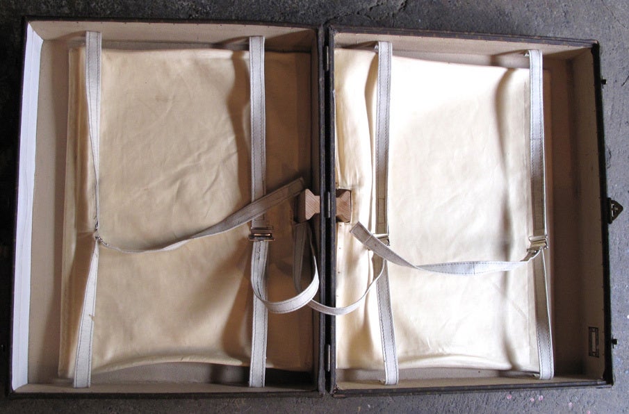 Louis Vuitton Set of 3 Bisten Suitcases ca. 1930s 2