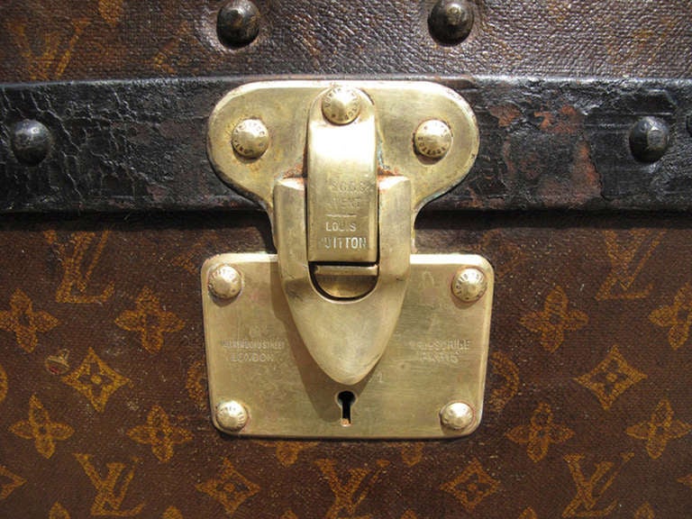 Louis Vuitton Monogram Half Trunk c1905 1