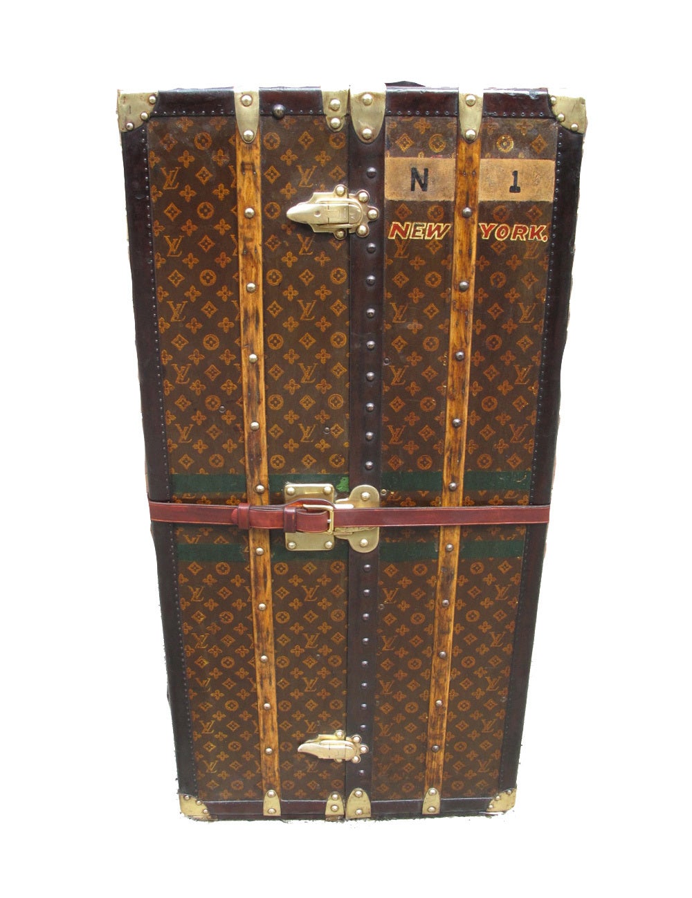 Louis Vuitton Monogram Wardrobe c1910