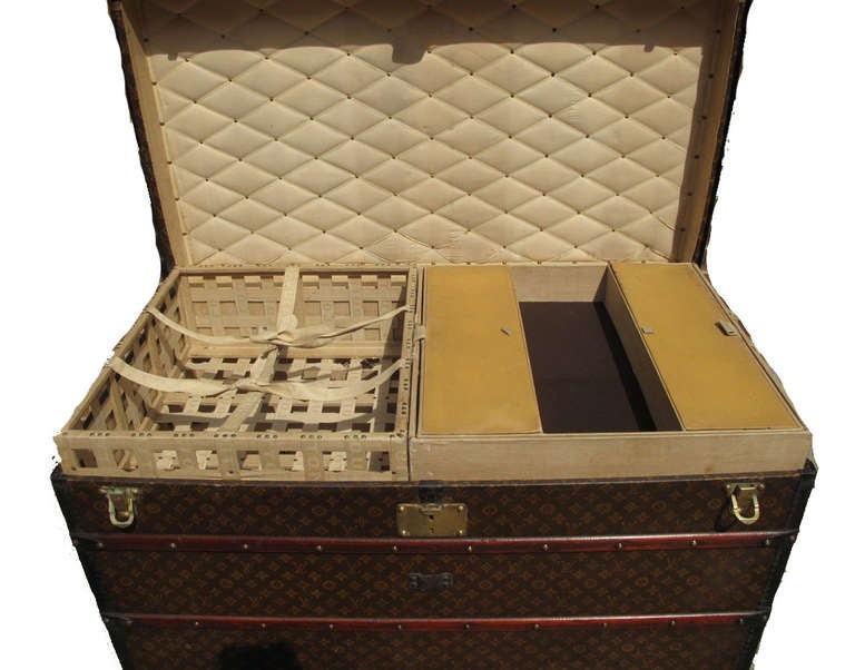 Louis Vuitton Gentlemans Steamer Trunk c1912 4