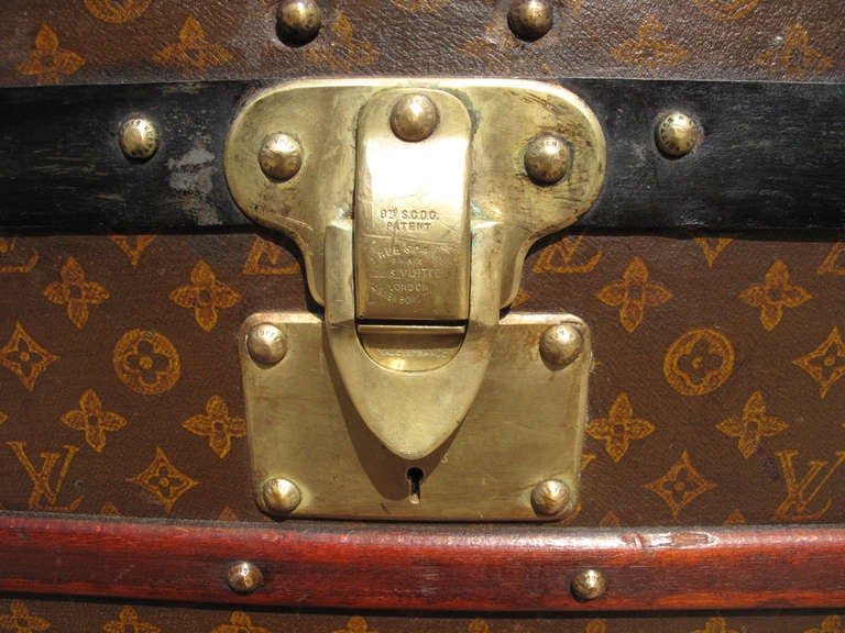 Louis Vuitton Gentlemans Steamer Trunk c1912 5