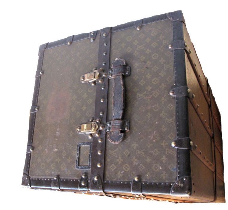 French Louis Vuitton Complete Wardrobe Steamer Trunk
