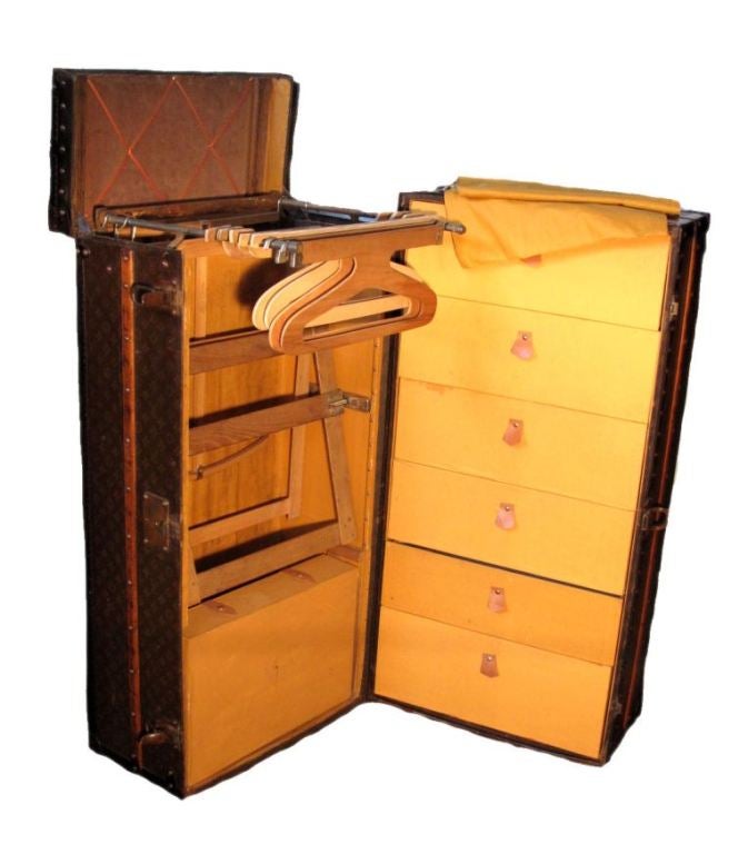 Louis Vuitton Complete Wardrobe Steamer Trunk 1