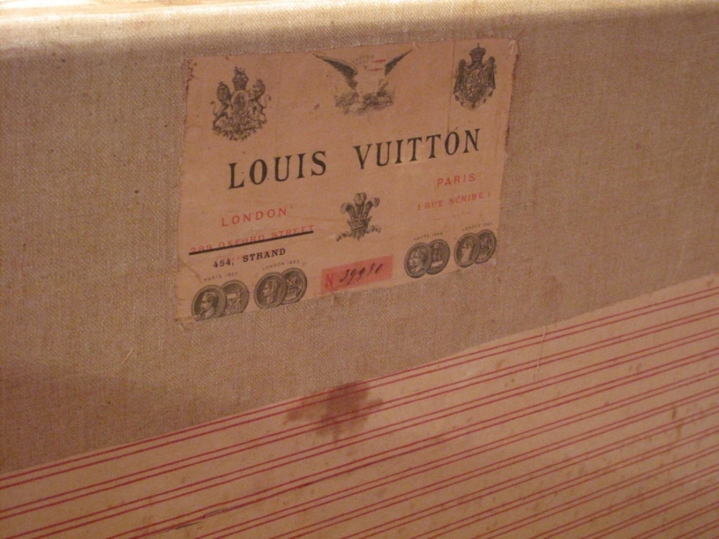 Louis Vuitton Damiere Gentlemans Trunk For Sale 3