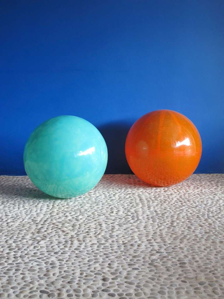 Belgian 1970's Resin Lamps