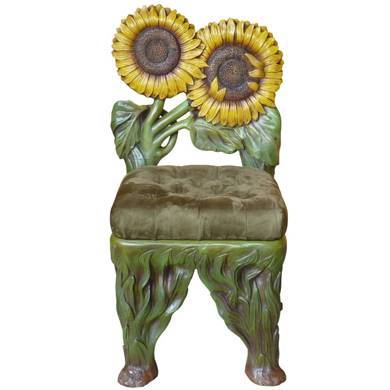 The Sunflower Chair at 1stdibs