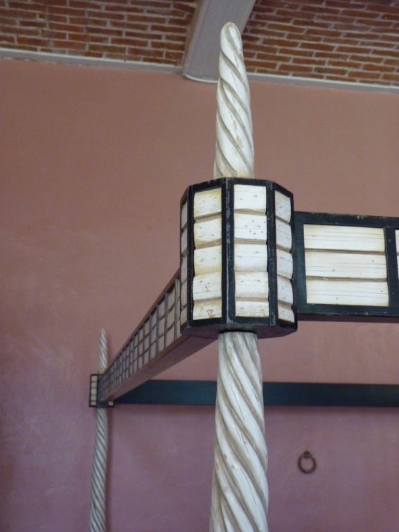 French Extremely Elegant Alberto Pinto Four Poster Bed