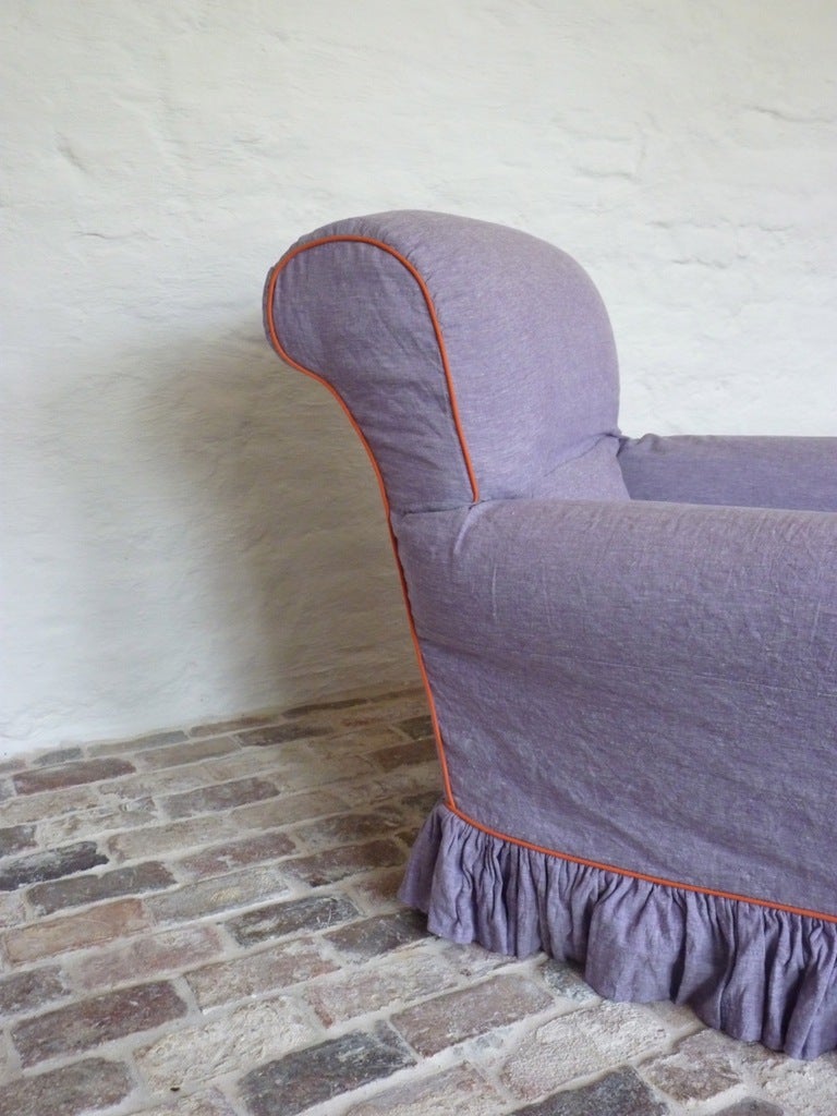 19th Century English Victorian 19th century easy armchair