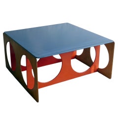 1980s Dutch Rietveld Style Low Table