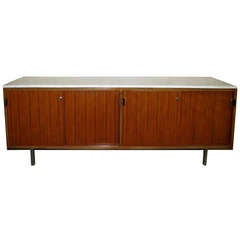 Florence Knoll Credenza With Four Sliding Doors