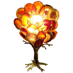 Precious Tree In Agates And Brass By Isabelle Masson-Faure