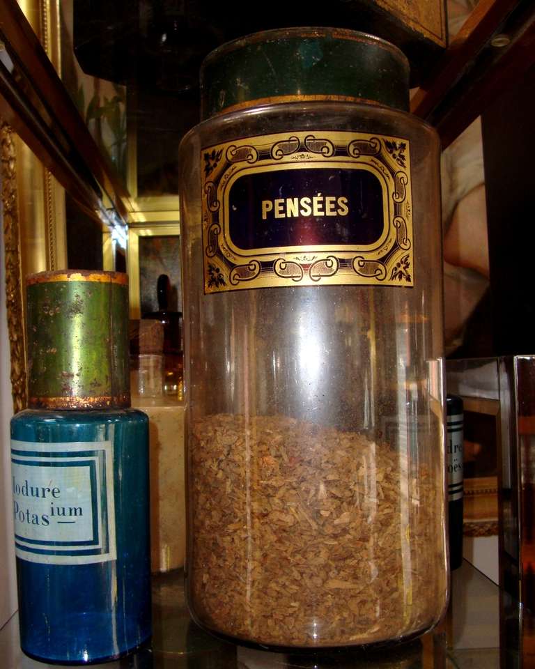20th Century Important Set of Pharmacy Jars of the Late Nineteenth Century