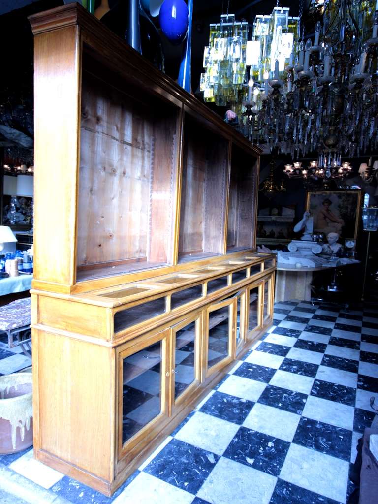 antique pharmacy cabinet