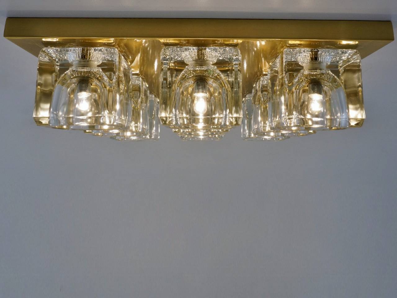 Late 20th Century Rare Set of Four Putzler Wall Lights or Ceiling Lights, Germany, 1970