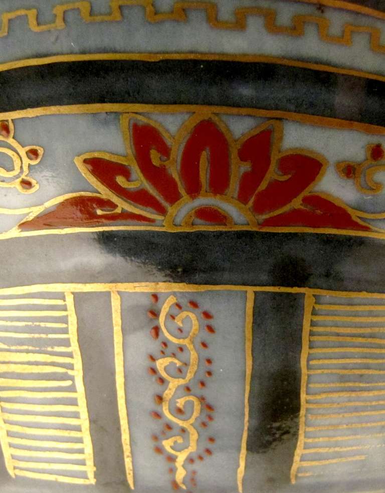 Imari Vase Mounted In Lamp For Sale 1