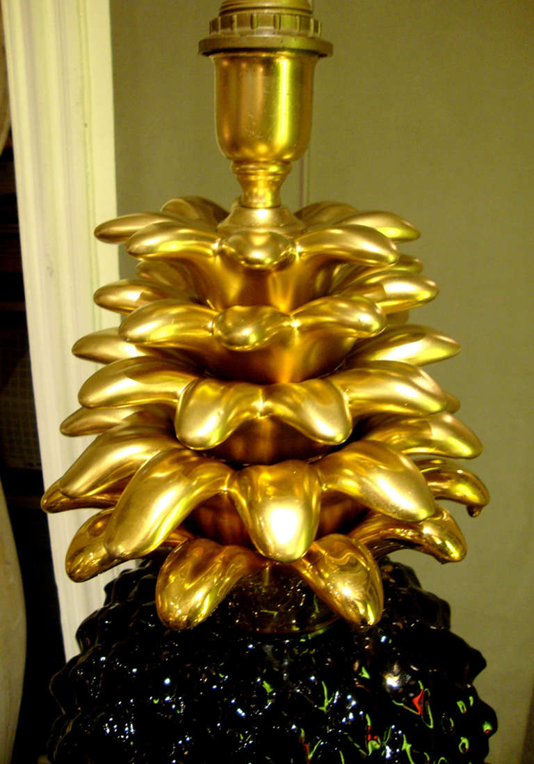 pineapple base lamp
