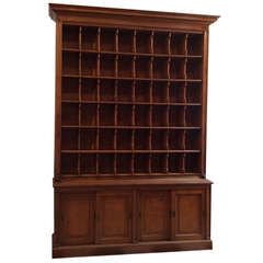 Courier Cabinet from Hotel Reception, Late 19th Century 2