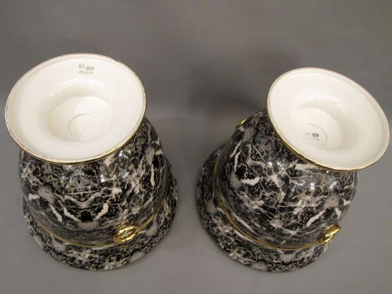 Pair of Cache Pots by Christian Dior, circa 1980 For Sale 1