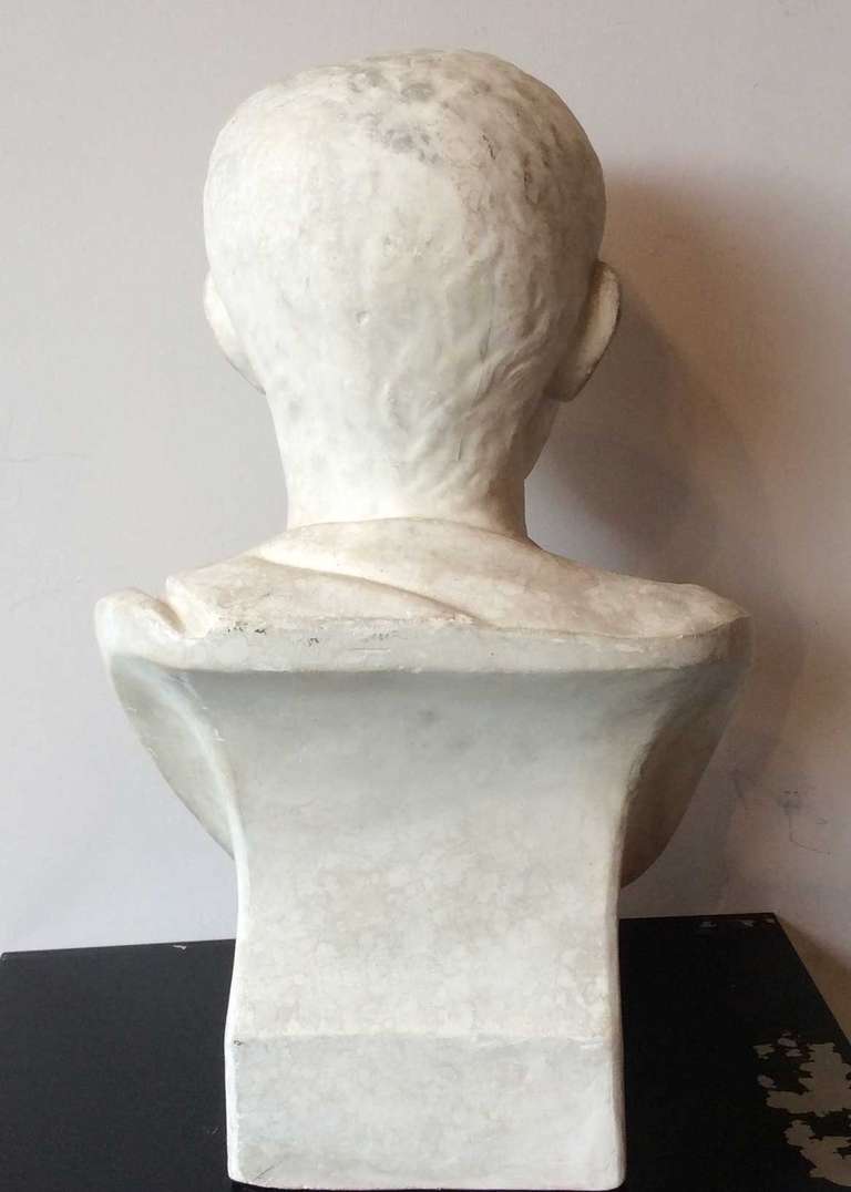 Bust of Caton, France end of XIXth century. In Excellent Condition For Sale In Paris, FR