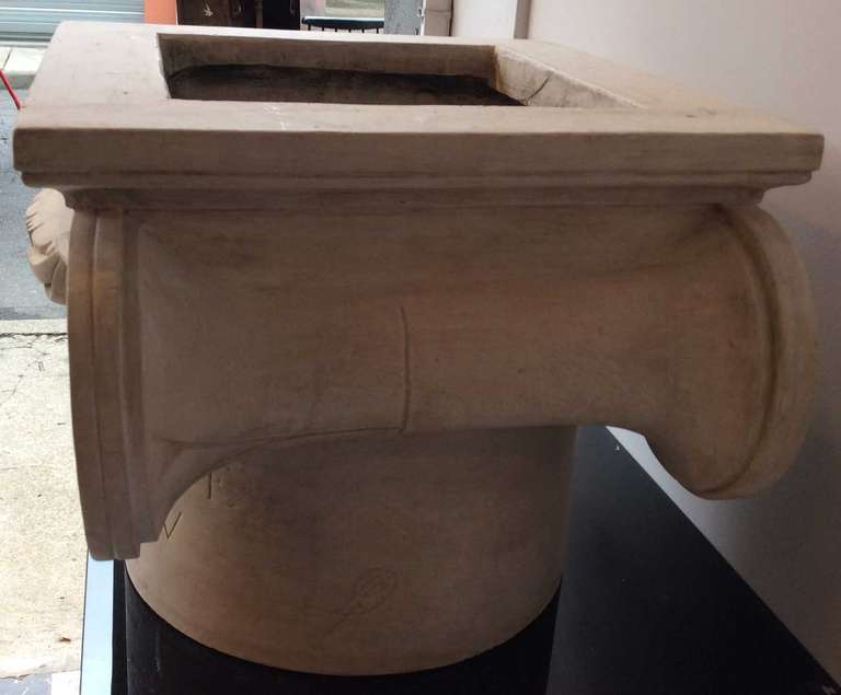 Ionic Capital in Plaster For Sale 1