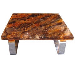 Luxurious Coffee Table by Gilles Charbin, France 5