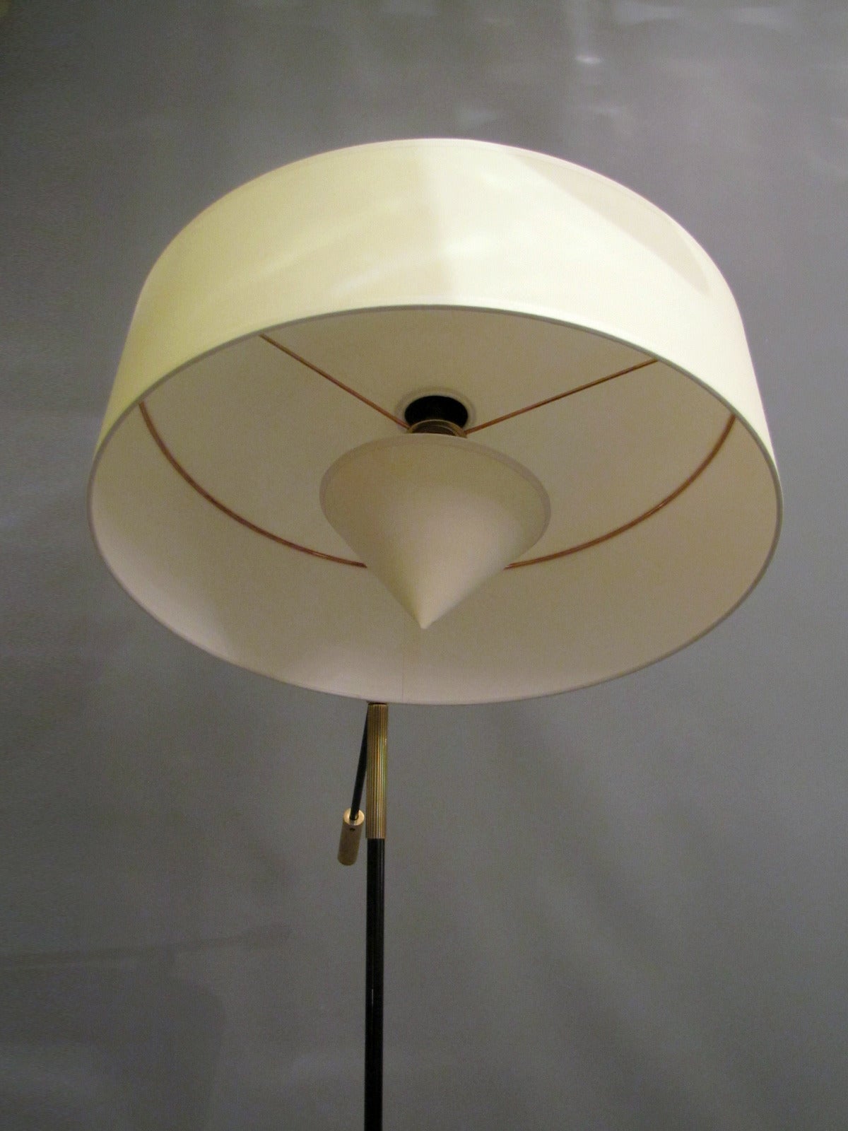 1950s Adjustable Floor Lamp by Arlus In Excellent Condition In Paris, FR