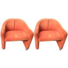 Dos pares de sillones Tecno