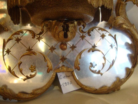 Mid-20th Century Pair of 1940s Wall Lights in the Style of Maison Baguès