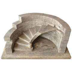 Staircase Model in Plaster 9