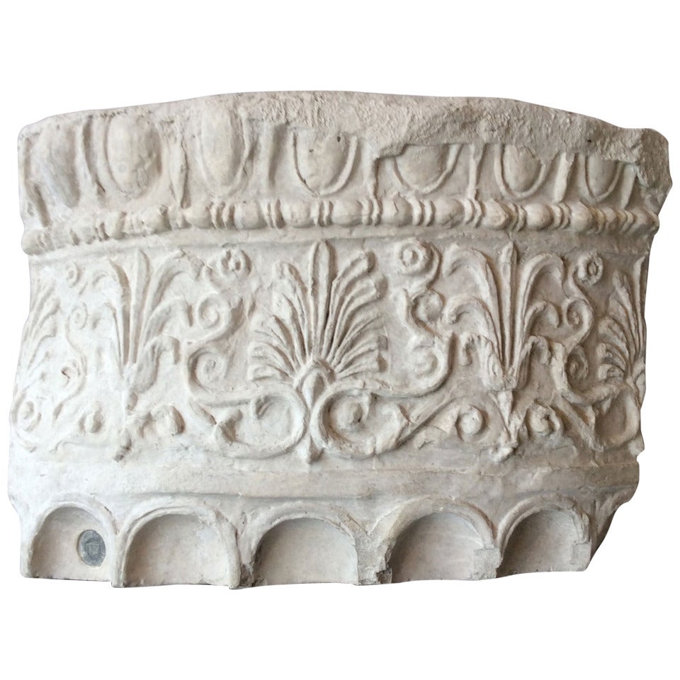 Part of Tuscan Capital in Plaster