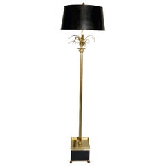 1970s Floor Lamp in the Taste of Maison Charles