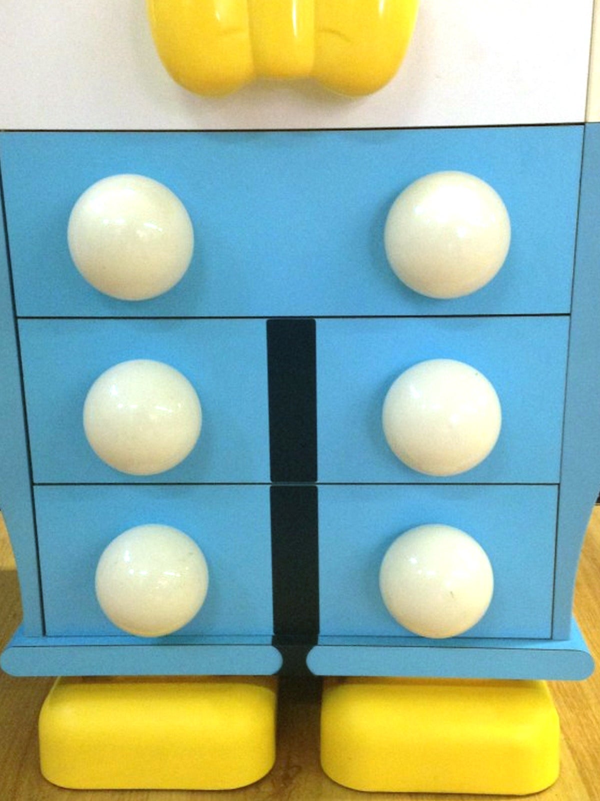 Late 20th Century Pierre Colleu for Starform, Mickey Mouse Chest of Drawers, 1980s