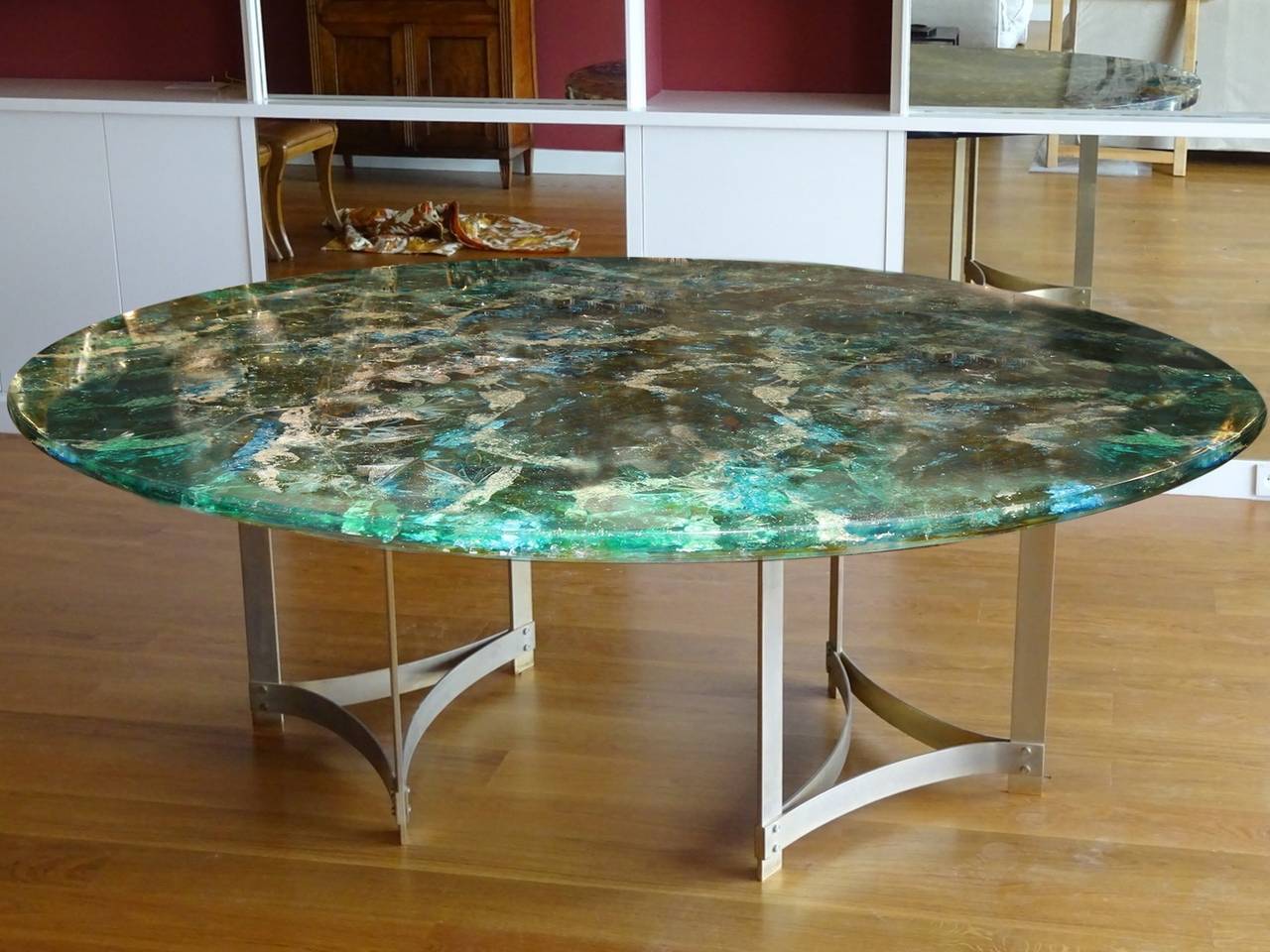 French Dining Room Table by Charbin