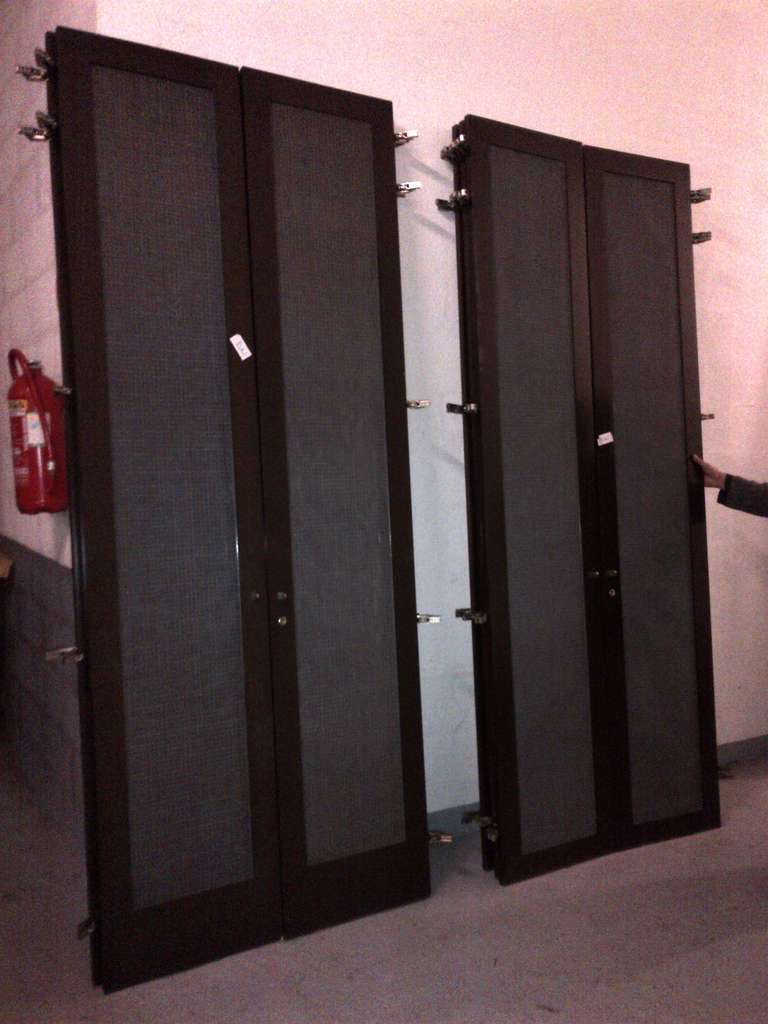 Large batch of cabinet doors designed by Andrée Putman In Excellent Condition For Sale In Paris, FR