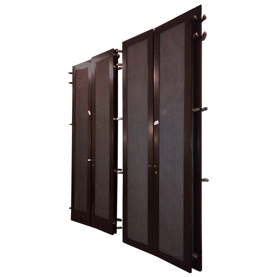 Large batch of cabinet doors designed by Andrée Putman For Sale