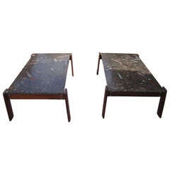 Pair Of Coffee Tables Designed By Percival Lafer, Brazil Circa 1960s