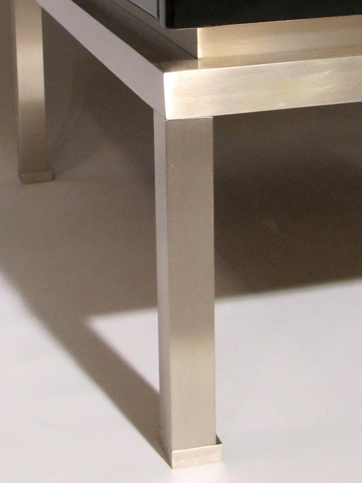Late 20th Century Pair of End Tables by Guy Lefevre for Maison Jansen, France 1970s