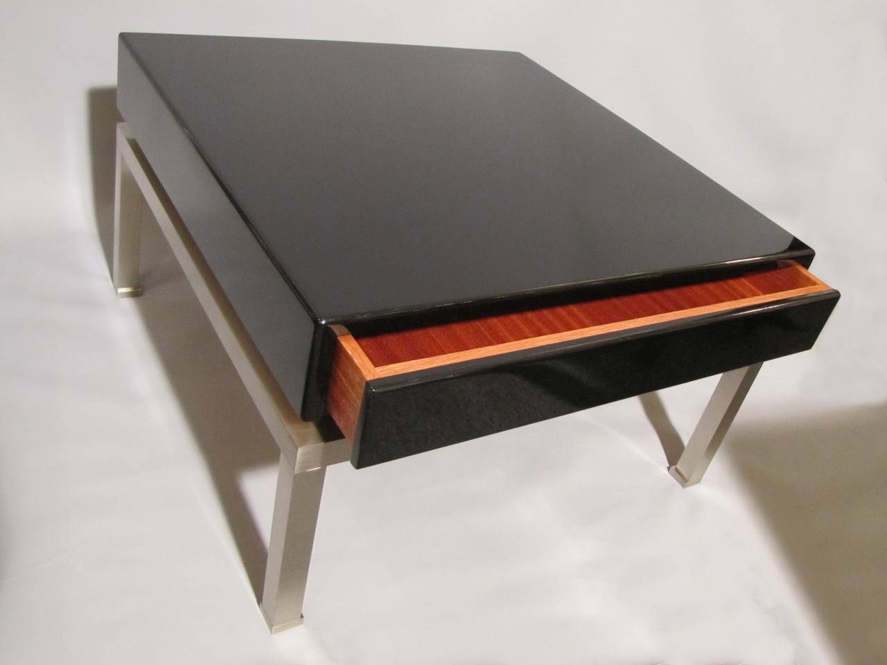 Pair of End Tables by Guy Lefevre for Maison Jansen, France 1970s 3