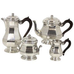 Emile Puiforcat Sterling Tea and Coffee Service