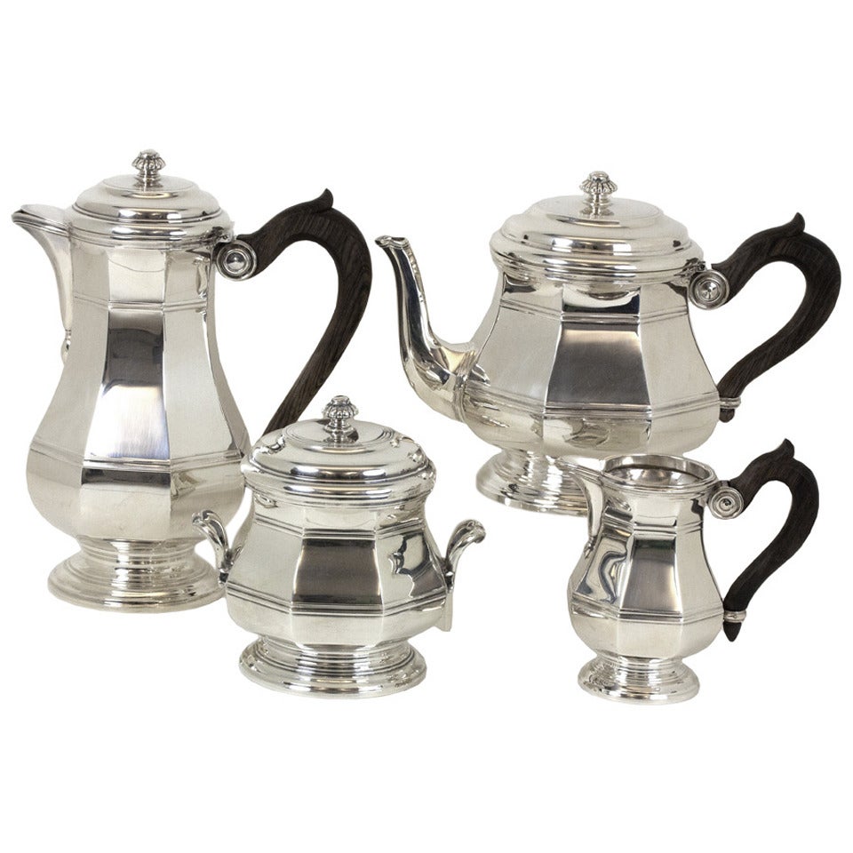 Emile Puiforcat Sterling Tea and Coffee Service