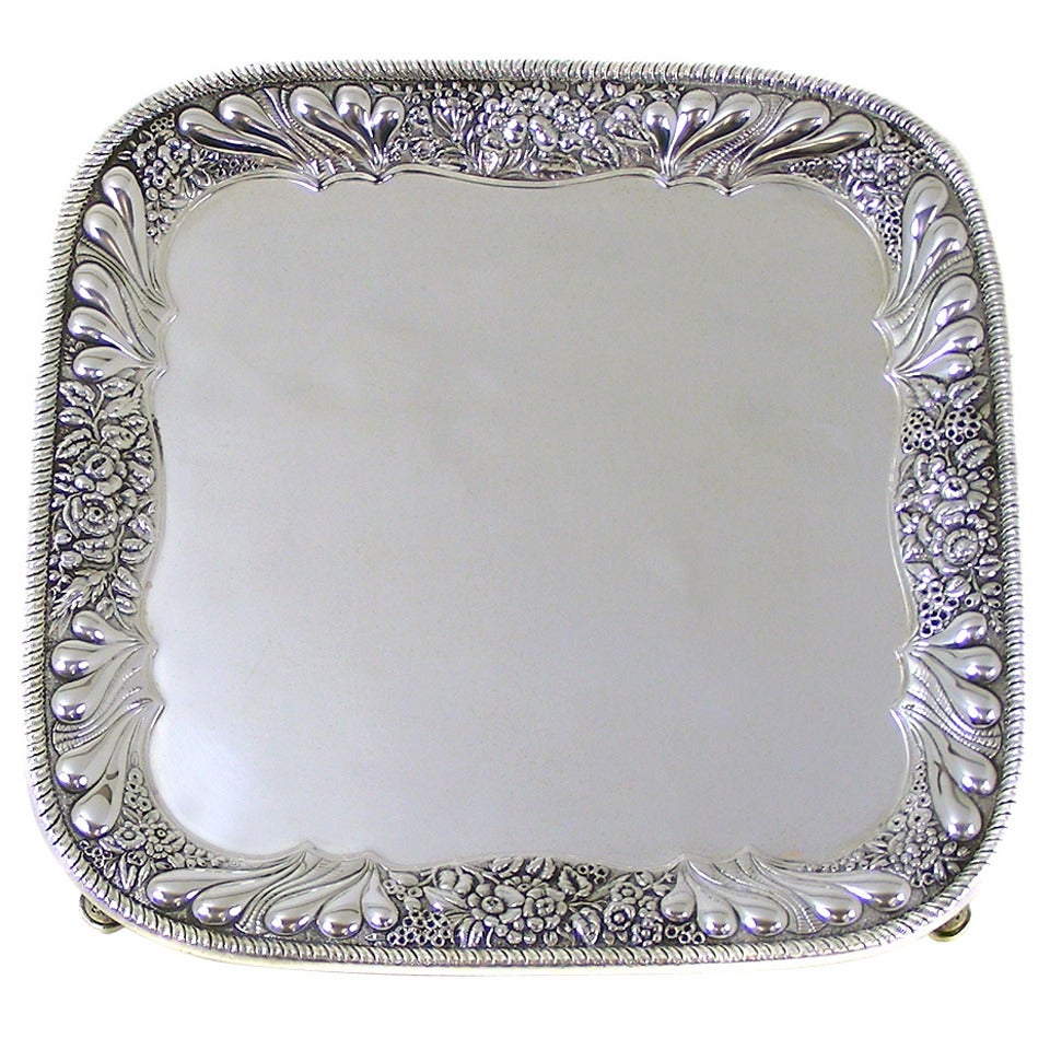 Tiffany & Co. Victorian Era Sterlng Salver