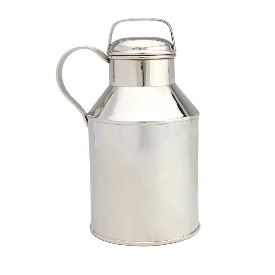 Tuttle For Udall & Ballou Sterling Milk Can Cocktail Shaker