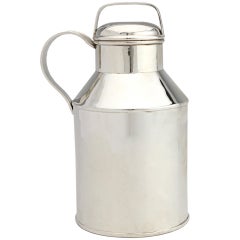 Tuttle For Udall & Ballou Sterling Milk Can Cocktail Shaker