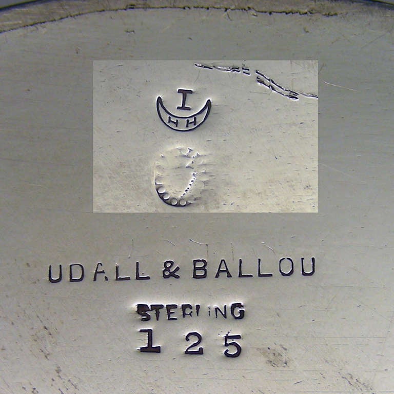 20th Century Tuttle For Udall & Ballou Sterling Milk Can Cocktail Shaker