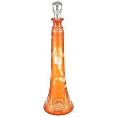 Stevens & Williams Art Nouveau Decanter 2