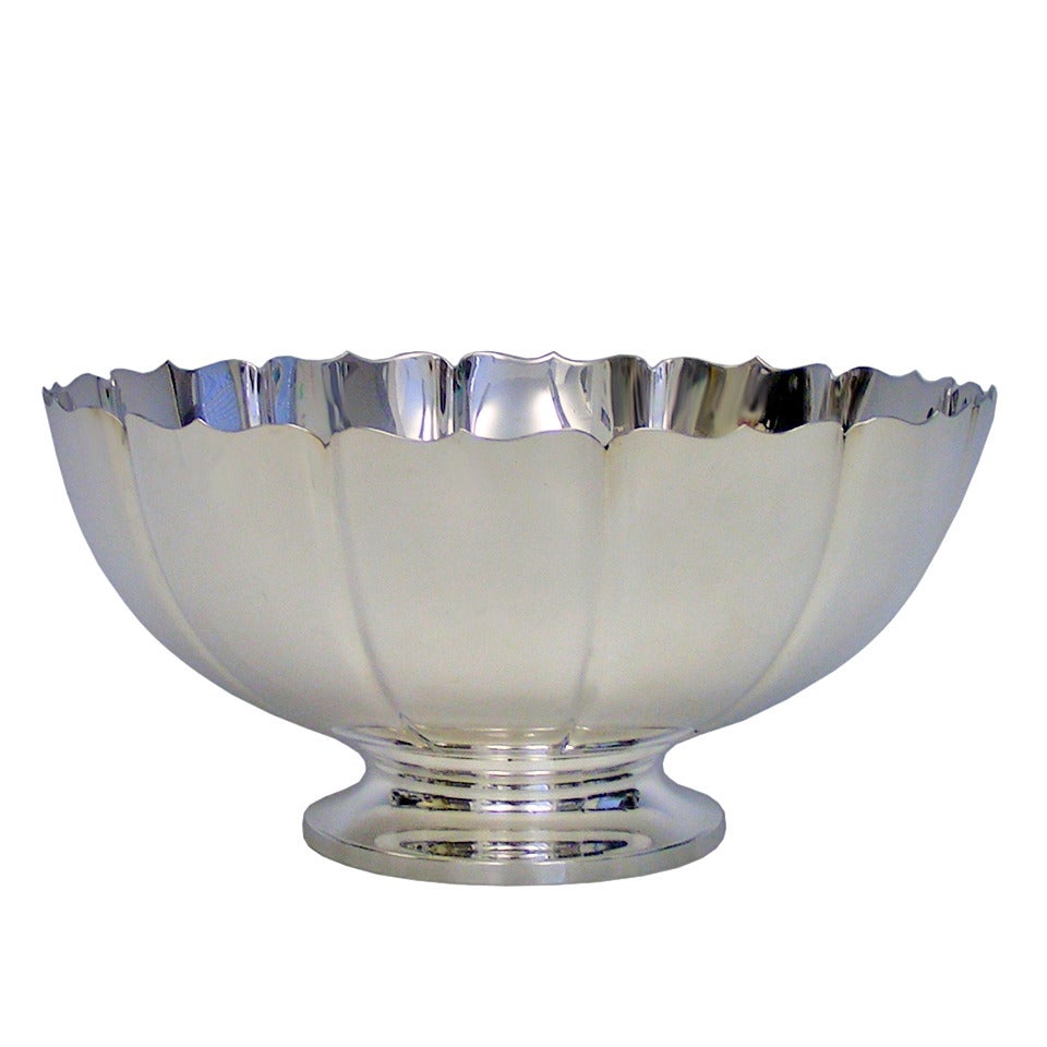 Deco Centerpiece Bowl c1930s by Fred Hirsch