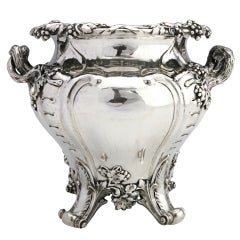 MORTIMER & HUNT Victorian Sterling Champagne Cooler