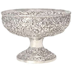Repousse Pattern Sterling Centerpiece