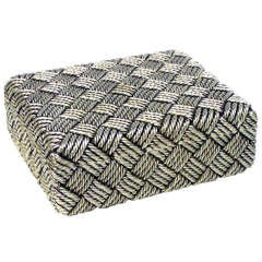 Tiffany & Co. Basket Weave Box
