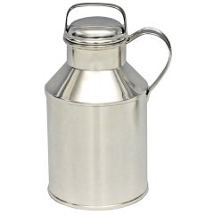 Vintage Art Deco Sterling Milk Can Cocktail Shaker